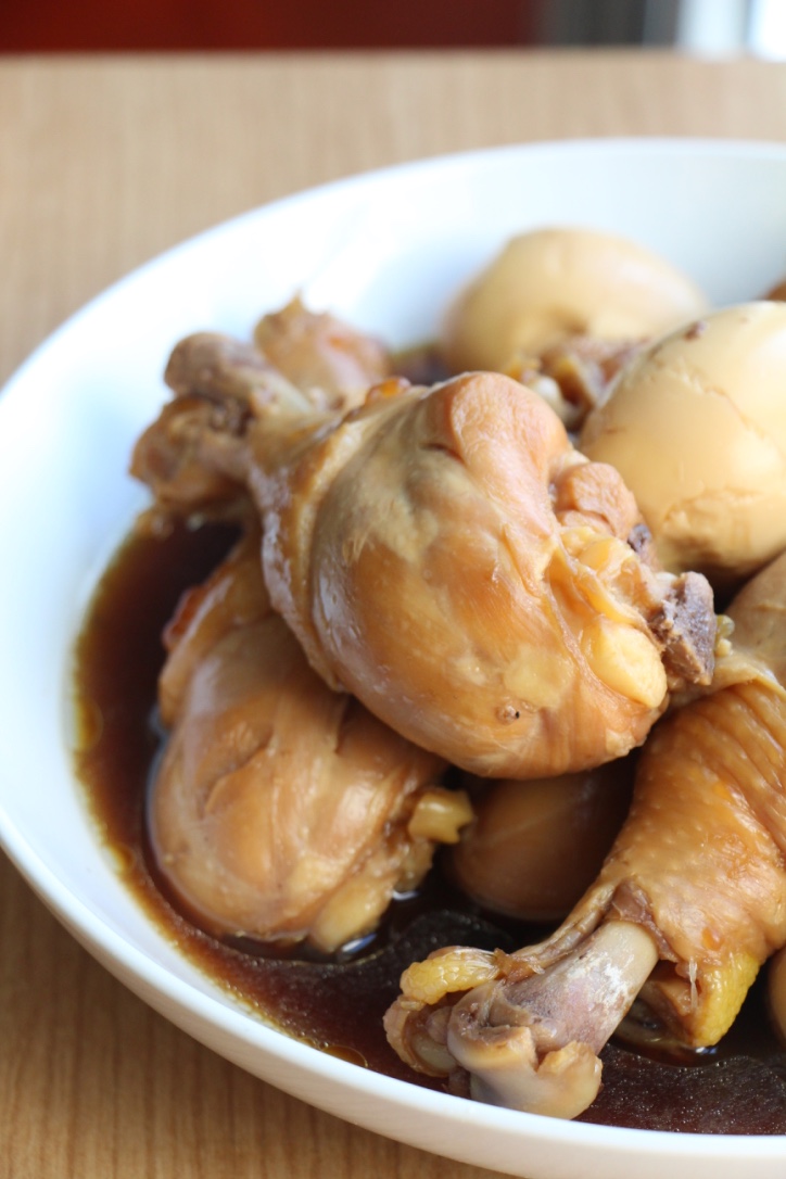 Gluten Free Chinese Soy Sauce Braised Chicken and Egg 鹵水雞 (Oil-Free)