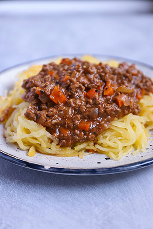 Family Recipe: My Grandmother’s Chinese “Spaghetti” Bolognese (GF, Paleo, DF)