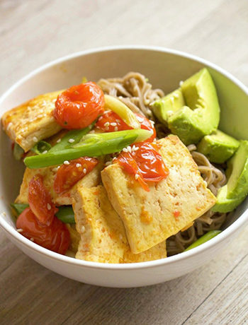 Kylie Kwong’s Braised Tofu with Tomatoes (GF, Vegan, Vegetarian, Nut-Free)