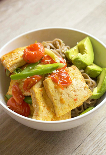 Kylie Kwong’s Braised Tofu with Tomatoes (GF, Vegan, Vegetarian, Nut-Free)