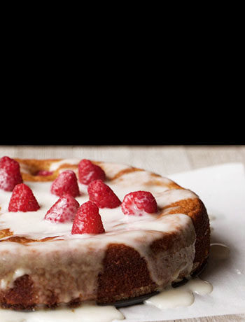 Raspberry Orange Almond Cake (Paleo, Gluten Free, Dairy Free, Oil Free)