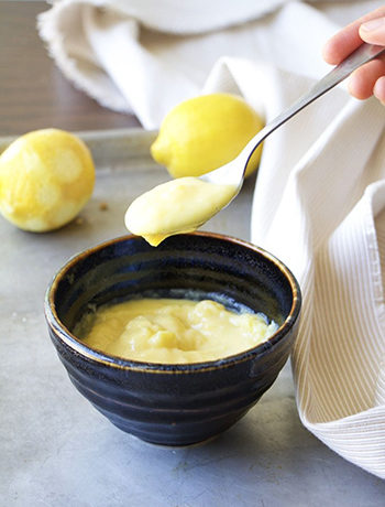 The Best Skinny Lemon Curd (Paleo, GF, Oil-Free)