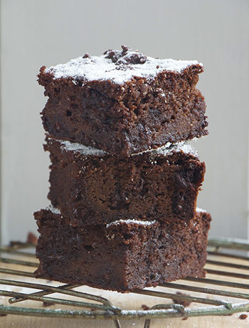 Flourless Zucchini Brownies (Gluten-free, Paleo)