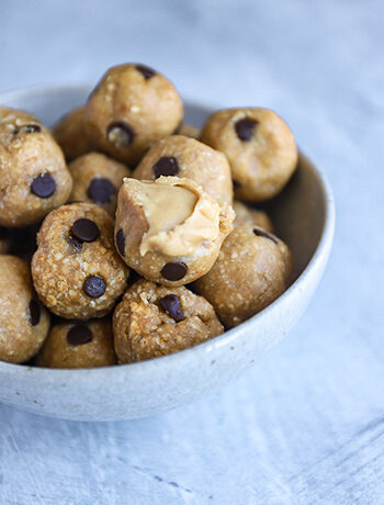 White Bean Chocolate Chip Cookie Dough (Vegan)