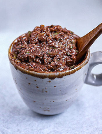 Chocolate Zucchini Oatmeal