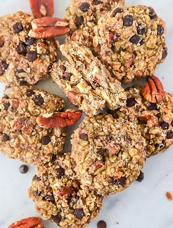 Vegan Breakfast Oatmeal Chocolate Chip Cookie (Gluten-Free)