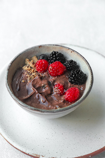 Keto High Protein Tofu Chocolate Mousse (Vegan)