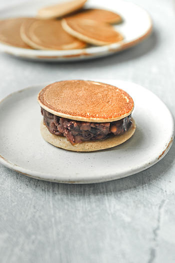 Gluten and Dairy Free Dorayaki: Japanese Red Bean Pancake (Sugar Free Option)